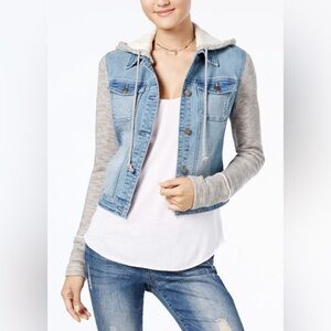 American Rag Juniors Terry‎ Denim Jacket - Size Medium